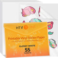 HTVRONT Printable Vinyl Sticker Paper by HTVRONT