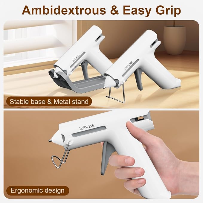 Cordless Hot Glue Gun and 20 Sticks Set, Fast Preheating, Mini Size | 2200mAh - Image 6