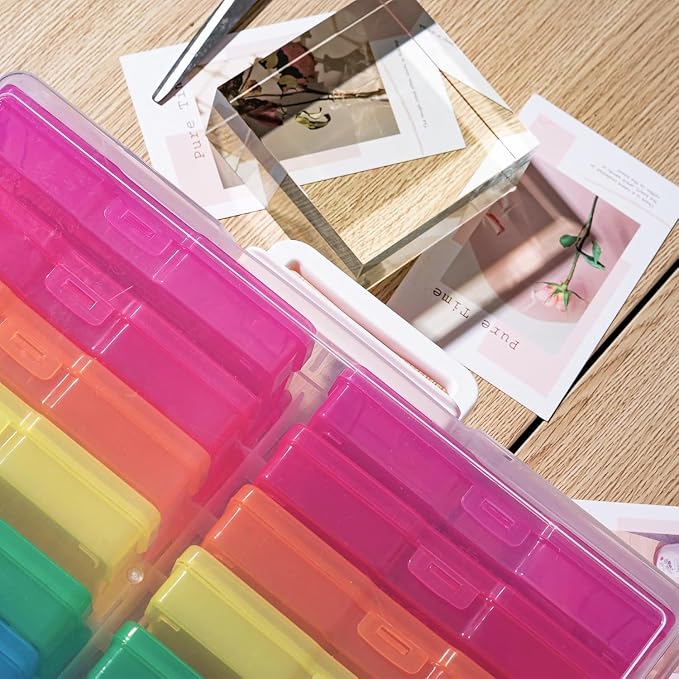 novelinks Photo Storage Box and 16 Inner 4" x 6" Photo Storage Containers | - Image 7