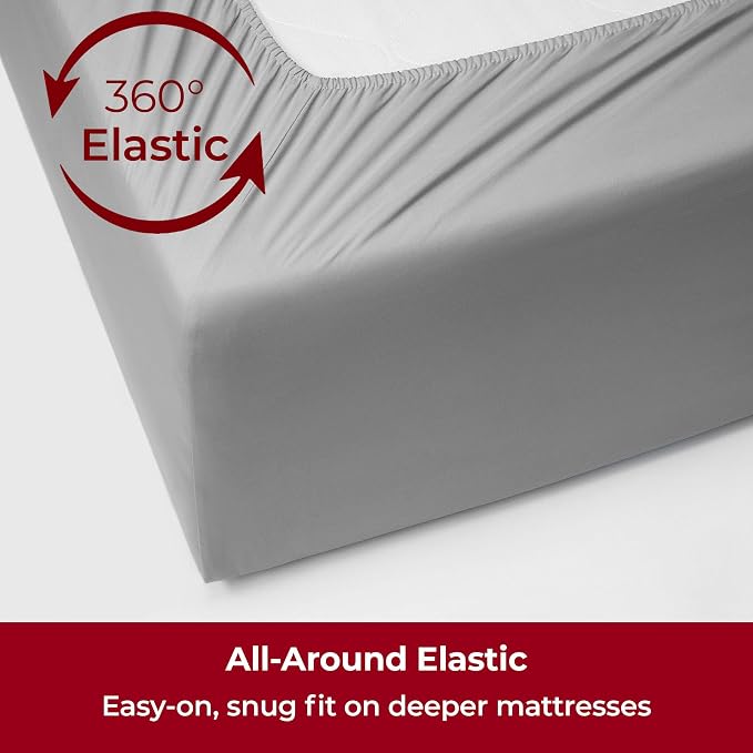Mellanni Extra Deep Twin Sheets - Image 5