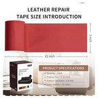 Leather Repair Patch Tape, Car Seat, Vinyl Leather Repair Kit - Image 2