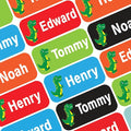 Personalized Waterproof Name Labels Press and Stick Custom Name Stick on by GILBIN