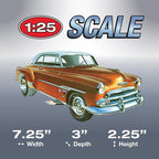 AMT Skill 2 Model Kit 1951 Chevrolet Bel Air 2-in-1 Kit Retro Deluxe Edition - Image 4