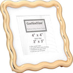High-End Gold 4x4'' Square Zinc Alloy Picture Frames, - Image 9