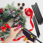 ENPOINT 120pcs Black Hot Glue Sticks Bulk, 0.27"x4" Mini Hot Glue Sticks EVA - Image 5