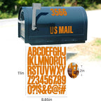 Letter Stickers, Mailbox Numbers, 2 Inch Waterproof Vinyl Alphabet | 2 Inch - Image 2