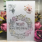 TIAMECH A4 Reusable Merry Christmas Stencil - Image 7