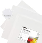 PHOENIX Painting Canvas Panels 8x8 Inch, 12 Value Pack - 8 Oz Triple Primed - Image 3