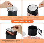 Rock Tumbler Kit Includes Rough Gemstones, 4 Polishing Grits, Jewelry Fastenings - Image 4