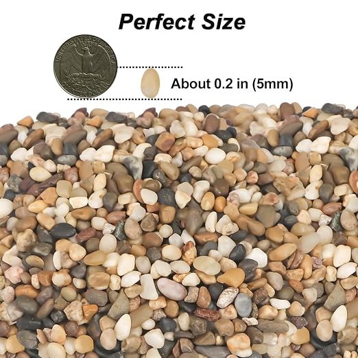 River Rocks, Landscaping Pebbles Decorative Ornamental Pebbles Garden - Image 2