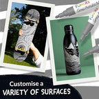 5 Grey Acrylic Paint Pen - Image 5