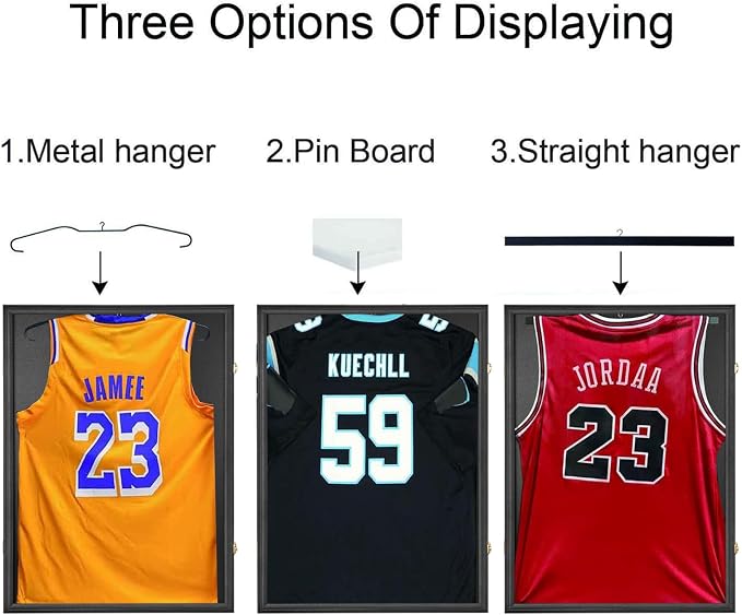 IHEIPYE Jersey Frame Display Case 6 Pack - Image 3