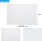 PATIKIL White Shiny EVA Glitter Foam Sheet 11 x 8 Inch 2mm Thick Sparkle EVA - Image 2