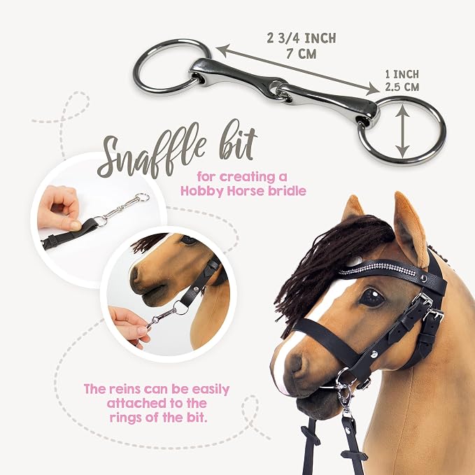 kullaloo DIY Hobby Horse Bridle Kit Make a Beautiful Leather Bridle - Image 6