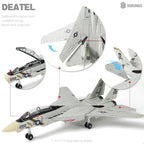 F-14 Tomcat 3D Quick Build Model Kit – Fighter Jet Aircraft Puzzle, Precision - Image 3