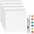 LuckyFoam White 4 Pack 12x12x1 inch Foam Sheets 1 Inch Thick | Polystyrene by LuckyFoam