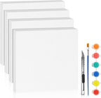 LuckyFoam White 4 Pack 12x12x1 inch Foam Sheets 1 Inch Thick | Polystyrene by LuckyFoam
