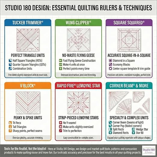 Studio 180 Design | Deb Tucker’s | Wing Clipper™ Quilting Tool – Trim Down - Image 7