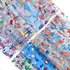 ONEART | 10 Pieces Clear PVC Vinyl Sheets, A4 Size See Through Waterproof Vinyl by ONEART