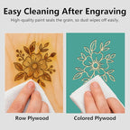 4 Pack Pre-Painted Colored Plywood Sheets, DIY Crafts, Models Making - Image 7