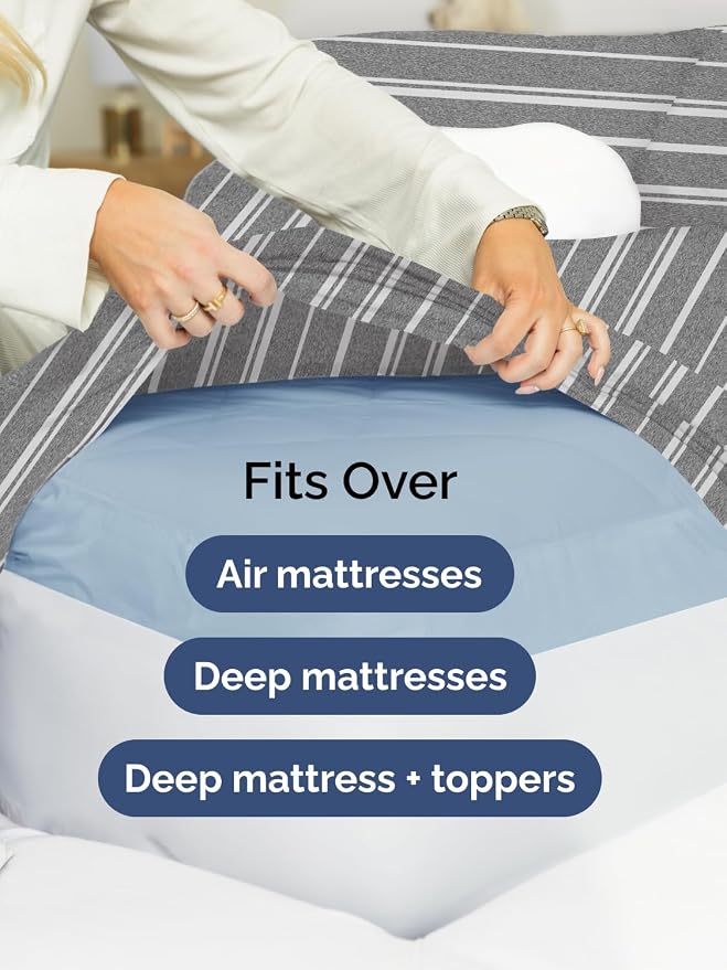 Extra Deep Split King Sheet Set - Image 6