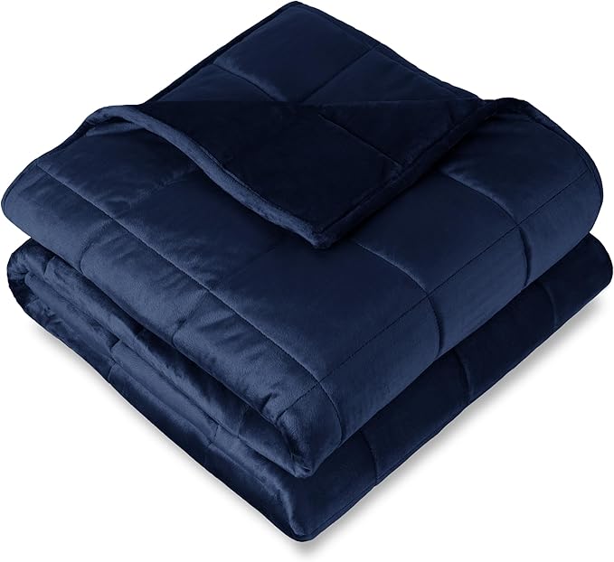 Bare Home Weighted Blanket Twin or Full Size 15lb by BareHome