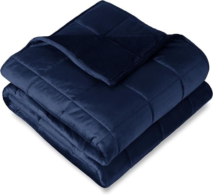 Bare Home Weighted Blanket Twin or Full Size 12lb by BareHome
