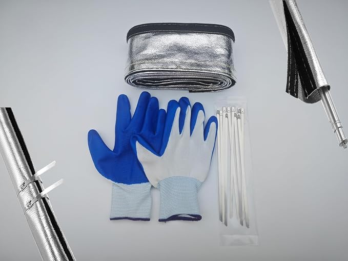 Automotive Heat Shield Sleeve, Hoses & Cables from Extreme Heat - Image 2