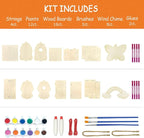 4 Pack DIY Bird House Wind Chime Kit - Image 4