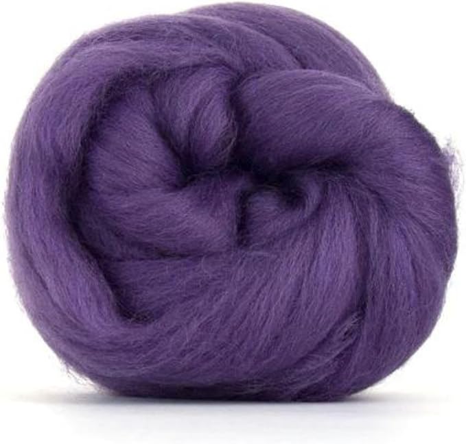 Revolution Fibers Dyed Corriedale Wool | 8 Ounces of Premium Combed Wool Top | by RevolutionFibers
