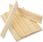 MECCANIXITY 10Pcs Wood Strips Slats, 5/32" x 2" x 8" Thin Wood Sticks Flat by MECCANIXITY