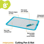 Fiskars Kids Cutting Pen with Foldable Non-Slip Mat – Safe Precision Tool - Image 2