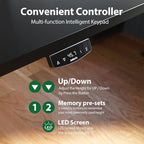 Agilestic Electric Standing Desk, 71 x 31.5 Inches Height Adjustable Desk - Image 8