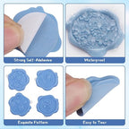 60Pcs Wax Seal Stickers, Wedding Invitation Envelope Seal Stickers Adhesive - Image 3