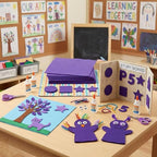 HaoFeiJH 6 Pcs Soft Purple Felt Fabric Sheets - Image 6