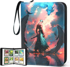 400 Pockets Zoro Card Binder for One Piece Zoro Cards, Portable Waterproof Card by WESTTUNE