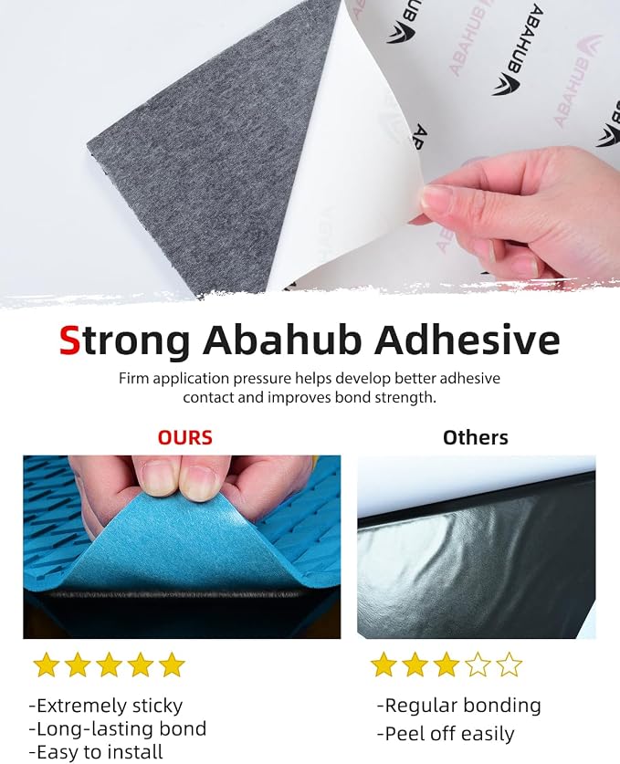 Abahub EVA Foam Boat Flooring Self-Adhesive Decking Surfboard Traction Pad | - Image 2