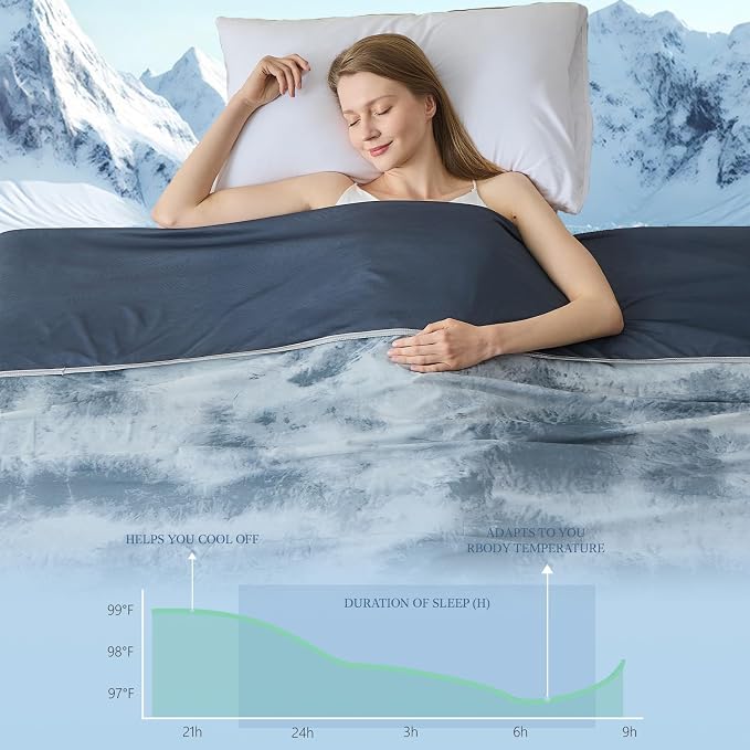 Cooling Blanket King Size, Cold Blanket - Image 4