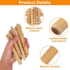 20PCS Natural Driftwood for Crafts, 4.7" Length Driftwood Pieces Branch Wooden - Image 3
