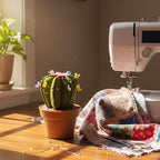 Cactus-Shaped Pin Cushion in a Pot - Image 7