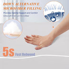 MZOIMZO Bed Pillows for Sleeping- Standard Size, Cooling Hotel Quality - Image 3