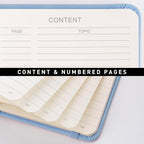 RETTACY Lined Journal Notebook, 192 Numbered Pages, A5 Size | Leather Hardcover - Image 4