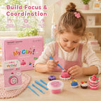 Air Dry Clay Kit for Kids, 12 Dessert Baking Modeling Clay for Kids, DIY Model - Image 3