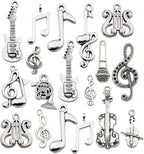 Youdiyla 70pcs Musical Symbol Charms Collection, BULK Music Notes Elements by Youdiyla