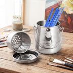 SenseYo Oil Paint Brush Cleaner Washer, Portable Airtight Brush Holder - Image 6