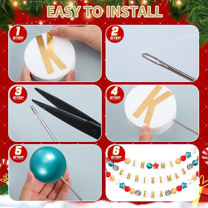 Simgoing Classroom Decor DIY Giant Friendship Bracelet Garland Teacher Table - Image 5