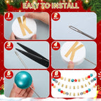 Simgoing Classroom Decor DIY Giant Friendship Bracelet Garland Teacher Table - Image 5