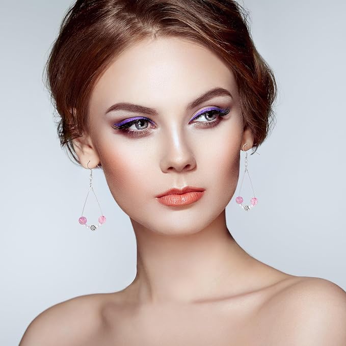 Pndeyo 700pcs Hypoallergenic Earring Making Accessories, Teardrop Round Hoop - Image 4