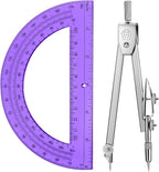 EBOOT Student Geometry Math Set, Drawing Compass and 6 Inch Swing Arm by eBoot