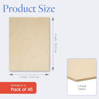 Baltic Birch Plywood, 3 mm 1/8 Craft Wood, B/BB Grade Baltic Birch Sheets - Image 2